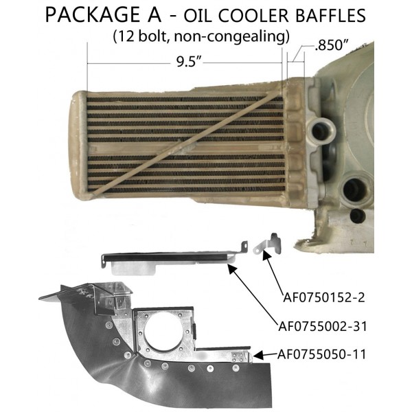 Package A - Oil Cooler Baffles